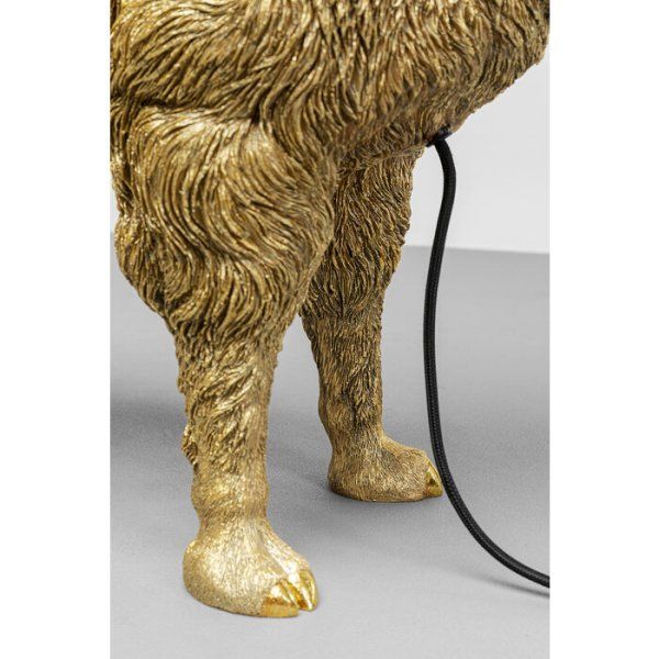 Tischleuchte Alpaca Gold 59cm