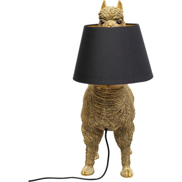 Tischleuchte Alpaca Gold 59cm