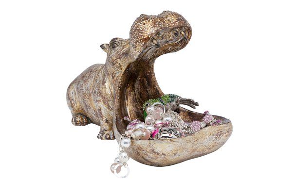Deko Figur Hungry Hippo 27cm