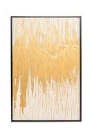 Gerahmtes Bild Abstract Weiß 80 x 120 cm Gerahmtes Bild Abstract Weiß 80 x 120 cm
