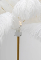 Stehleuchte Feather Palm Weiß 165cm Stehleuchte Feather Palm Weiß 165cm