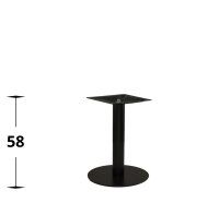Tischgestell aus Metall für die Gastronomie - Marino-TGF-C-400 mit Höhenmaß 58 cm Tischgestell aus Metall für die Gastronomie - Marino-TGF-C-400 mit Höhenmaß 58 cm
