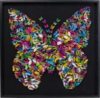 Vorschau: Deko Rahmen Farfalla 120x120cm Vorschau: Deko Rahmen Farfalla 120x120cm