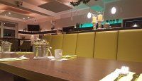 Vorschau: Gastrositzbank mit Sockel in der MietBar Eventlocation Rheda-Wiedenbrück Vorschau: Gastrositzbank mit Sockel in der MietBar Eventlocation Rheda-Wiedenbrück