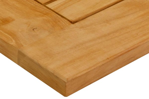 Teak-Tischplatte