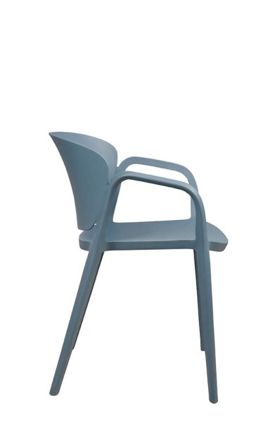 Kunststoffstuhl FOMA-1800 Cold Blue