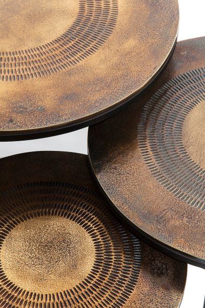 Beistelltisch Marrakesh Ø48cm (3/Set)