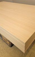 Melaminharz-Tischplatte 25mm 140x80cm Buche natur - Sonderposten Melaminharz-Tischplatte 25mm 140x80cm Buche natur - Sonderposten