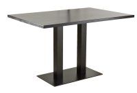 Tischgestell aus Metall für die Gastronomie - Marino-TGF-407 mit zwei Metallsäulen ohne Platte Tischgestell aus Metall für die Gastronomie - Marino-TGF-407 mit zwei Metallsäulen ohne Platte