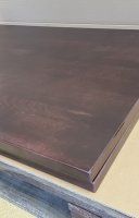 Tischplatte Massivholz 25mm 100x75cm - Sonderposten Tischplatte Massivholz 25mm 100x75cm - Sonderposten