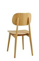 Vorschau: Gastronomiestuhl Cumpo-H mit ergonomischer Sitzfläche aus Eiche für Restaurants und öffentliche Einrichtungen Vorschau: Gastronomiestuhl Cumpo-H mit ergonomischer Sitzfläche aus Eiche für Restaurants und öffentliche Einrichtungen