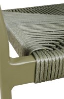 Vorschau: Detailaufnahme der Sitzfläche des Outdoorstuhls Sponto-X Green mit gespanntem Kunststoffgeflecht Vorschau: Detailaufnahme der Sitzfläche des Outdoorstuhls Sponto-X Green mit gespanntem Kunststoffgeflecht
