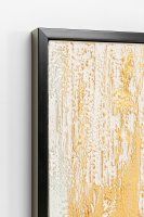 Gerahmtes Bild Abstract Weiß 80 x 120 cm Gerahmtes Bild Abstract Weiß 80 x 120 cm