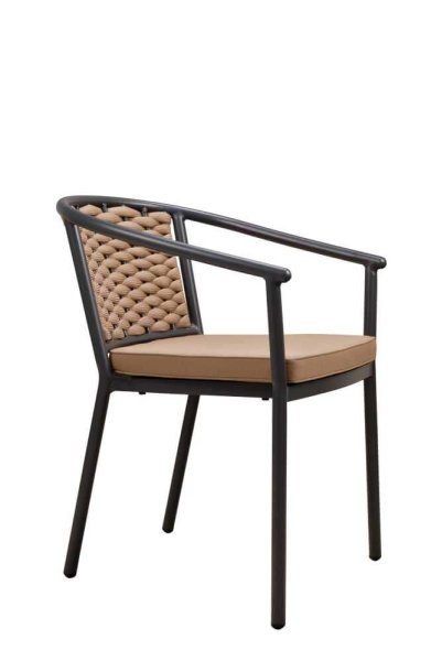 Outdoorstuhl Nea Caramel