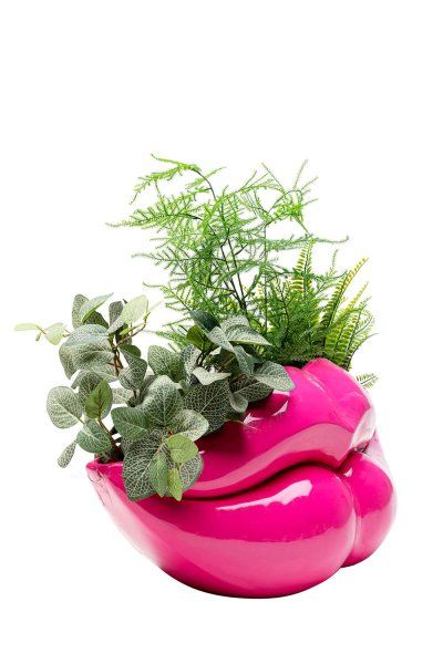 Vase Lips Pink 28cm