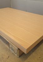 Massivholz-Tischplatte 29mm 140x80cm Buche natur - Sonderposten Massivholz-Tischplatte 29mm 140x80cm Buche natur - Sonderposten