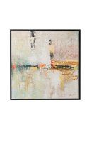 Gerahmtes Bild Dust Gold 120 x 120 cm Gerahmtes Bild Dust Gold 120 x 120 cm