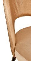 Vorschau: Beizton: Schwarz / Bezug Sitz: Riviera-24 / Bezug Rücken: Mercader bambu Bronze Vorschau: Beizton: Schwarz / Bezug Sitz: Riviera-24 / Bezug Rücken: Mercader bambu Bronze