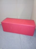 Sitzhocker 120cm (rot) - Sonderposten Sitzhocker 120cm (rot) - Sonderposten