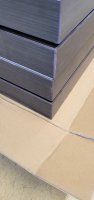Tischplatte Melaminharz 50mm 130x100cm Wenge - Sonderposten Tischplatte Melaminharz 50mm 130x100cm Wenge - Sonderposten