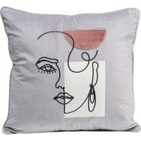 Kissen Mademoiselle 45x45cm Kissen Mademoiselle 45x45cm