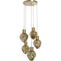 Hängeleuchte Supernova Amber Cinque Ø50cm Hängeleuchte Supernova Amber Cinque Ø50cm