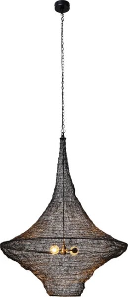 Hängeleuchte Cocoon Schwarz Ø89cm