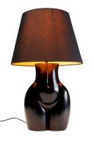 Vorschau: Tischleuchte Donna Schwarz 48cm Vorschau: Tischleuchte Donna Schwarz 48cm