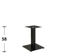 Tischgestell aus Metall für die Gastronomie - Marino-TGF-C-400 mit Höhenmaß 58 cm Tischgestell aus Metall für die Gastronomie - Marino-TGF-C-400 mit Höhenmaß 58 cm